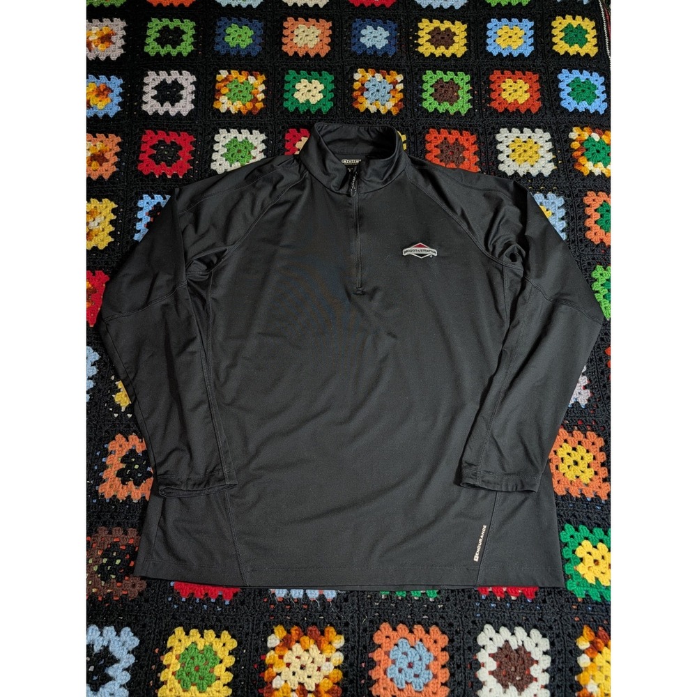 OGIO Endurance Briggs & Stratton Long Sleeve Black Sweater Men's 2XL Lightweight